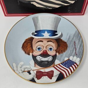 RED SKELTON COLLECTION COLLECTOR PLATE THE PLEDGE AMERICAN 4766/10000 IN BOX